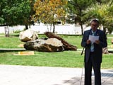 inauguracion jardin de piedras universidad de alicante